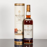 Lot 729 - THE MACALLAN 1982 18 YEAR OLD Single Highland...