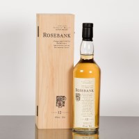 Lot 742 - ROSEBANK 12 YEAR OLD FLORA & FAUNA Single...