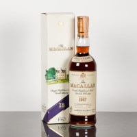 Lot 755 - THE MACALLAN 1967 18 YEAR OLD Single Highland...