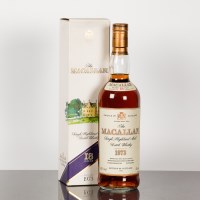 Lot 761 - THE MACALLAN 1973 18 YEAR OLD Single Highland...