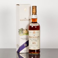 Lot 763 - THE MACALLAN 1975 18 YEAR OLD Single Highland...