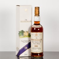 Lot 768 - THE MACALLAN 1980 18 YEAR OLD Single Highland...