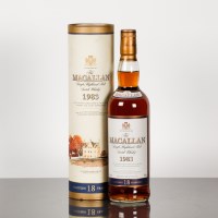 Lot 771 - THE MACALLAN 1983 18 YEAR OLD Single Highland...