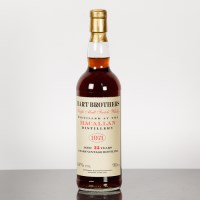 Lot 790 - THE MACALLAN 1971 HART BROTHERS Single...