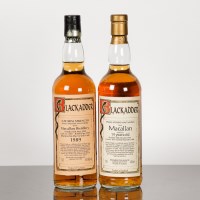 Lot 826 - MACALLAN 19 YEAR OLD BLACKADDER Single...