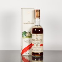 Lot 836 - THE MACALLAN 10 YEAR OLD FULL PROOF Single...