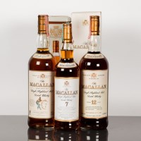 Lot 837 - THE MACALLAN 12 YEAR OLD Single Highland malt...