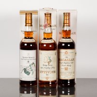 Lot 843 - THE MACALLAN 12 YEAR OLD Single Highland malt...