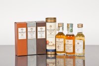 Lot 857 - THE MACALLAN 18 YEAR OLD 1985 MINIATURE Single...