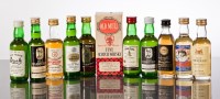 Lot 869 - 36 BLENDED WHISKY MINATURE BOTTLES 36 Blended...