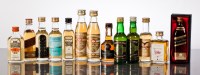 Lot 875 - 36 BLENDED MALT WHISKY MINIATURES 36 Blended...