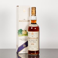 Lot 937 - THE MACALLAN 1974 18 YEAR OLD Single Highland...