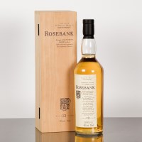 Lot 938 - ROSEBANK 12 YEAR OLD FLORA & FAUNA Single...