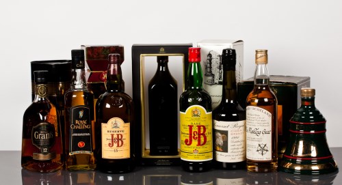 Lot 959 - JOHNNIE WALKER BLACK LABEL ANNIVERSARY EDITION...