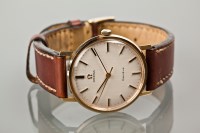 Lot 1000 - GENTLEMAN'S GOLD OMEGA GENEVE WRIST WATCH...