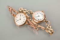 Lot 1030 - TWO LADY'S EARLY TWENTIETH CENTURY WRIST...