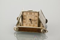 Lot 1039 - ART DECO CYMA DUNHILL PURSE WATCH the square...