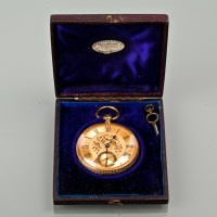 Lot 1041 - VICTORIAN EIGHTEEN CARAT GOLD POCKET WATCH...