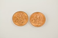 Lot 1070 - TWO SOVEREIGNS DATED 1958 AND 1967