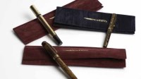 Lot 1142 - GROUP OF THREE VINTAGE FOUNTAIN PENS...