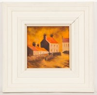 Lot 1810 - ALICK GRAY, WEST SHORE, PITTENWEEM acrylic on...