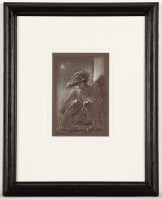 Lot 1814 - * PETER HOWSON OBE, DON QUIXOTE mixed media on...