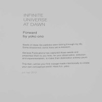 Lot 1169 - YOKO ONO: INFINITE UNIVERSE AT DAWN DELUXE...