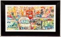 Lot 1830 - TOM SCANLON, THE GREEN MILE, OXFORD CIRCUS oil...