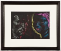 Lot 1900 - * FRANK MCFADDEN, FATAL ATTRACTION pastel on...