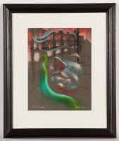 Lot 1993 - * FRANK MCFADDEN, PLASTICITY pastel on paper,...