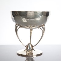 Lot 54 - ART NOUVEAU SILVER ANGLING TROPHY for 'The...