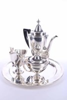 Lot 261 - AMERICAN 20TH CENTURY TIFFANY & CO SILVER TEA...