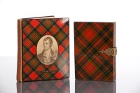 Lot 259 - TARTAN WARE ROBERT BURNS AIDE MEMOIRE BOOK...