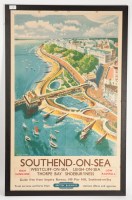 Lot 285 - RAILWAY POSTER British Railways Eastern Region...