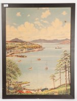 Lot 287 - BRITISH RAILWAY POSTER OF TOBERMORY 77cm x 57cm