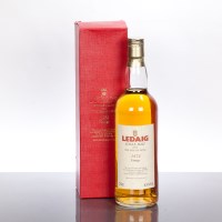 Lot 535 - LEDAIG 1974 Single Island Malt Whisky. 70cl,...