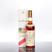 Lot 538 - THE MACALLAN 10 YEAR OLD 100 PROOF Single...