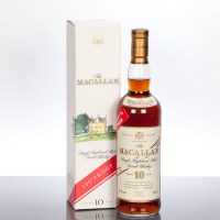 Lot 599 - THE MACALLAN 10 YEAR OLD 100 PROOF Single...