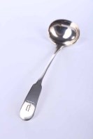 Lot 298 - LATE GEORGIAN SCOTTISH PROVINCIAL SILVER SAUCE...