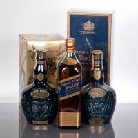 Lot 649 - JOHNNIE WALKER BLUE LABEL Blended Scotch...