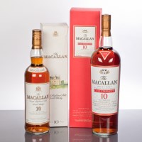 Lot 664 - THE MACALLAN 10 YEAR OLD Single Highland Malt...