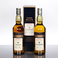 Lot 690 - MILLBURN 18 YEAR OLD RARE MALTS Single...