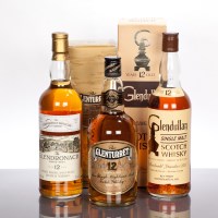 Lot 696 - GLENDULLAN 12 YEAR OLD Single Speyside Malt...