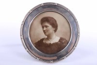 Lot 311 - EDWARDIAN SILVER PHOTOGRAPH FRAME maker Deakin...