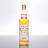 Lot 823 - OBAN 19 YEAR OLD MANAGER'S DRAM Cask strength...