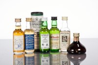 Lot 904 - 61 ASSORTED MINIATURES Mixed lot of whisky,...