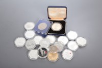 Lot 1076 - EIGHTEEN SILVER COINS FROM BRITISH TERRITORIES...