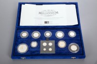 Lot 1085 - THE UNITED KINGDOM MILLENNIUM SILVER...