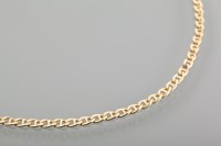 Lot 1183 - EIGHTEEN CARAT GOLD CHAIN NECKLACE...