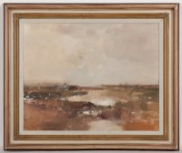 Lot 1735 - * JONATHAN TROWELL, NORFOLK BROADS oil on...